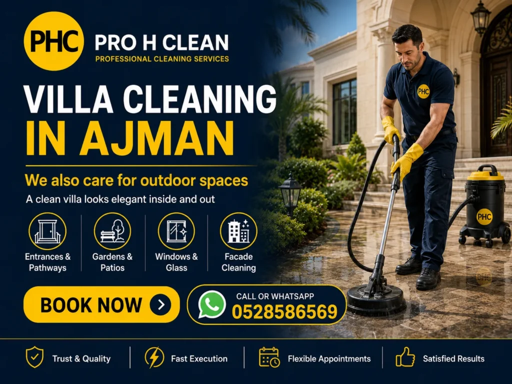Villa Deep Cleaning Services in Ajman