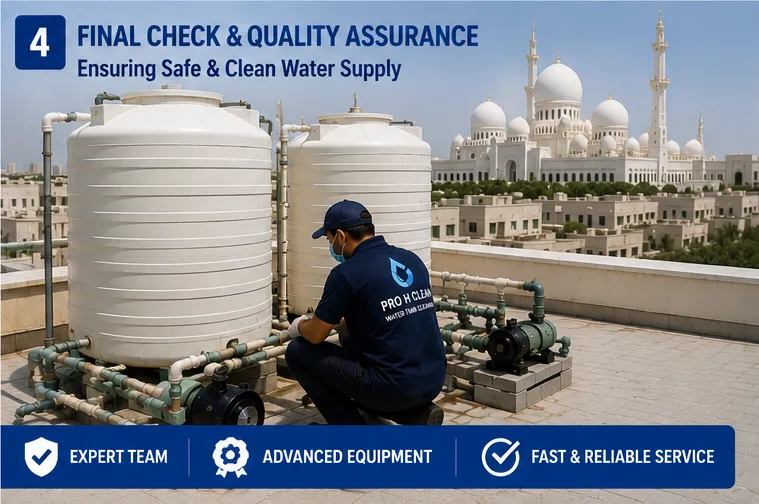 Water Tank Cleaning in Abu Dhabi