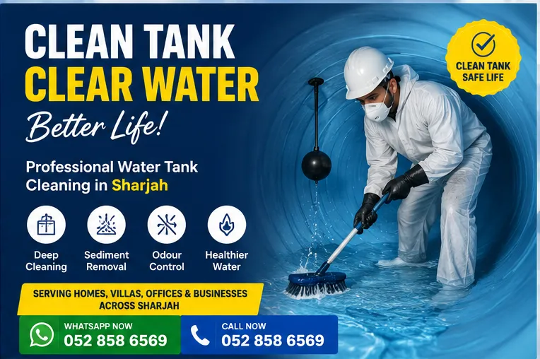 water tank cleaning in sharjah