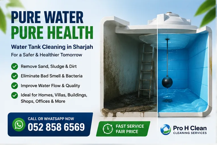 water tank cleaning in sharjah