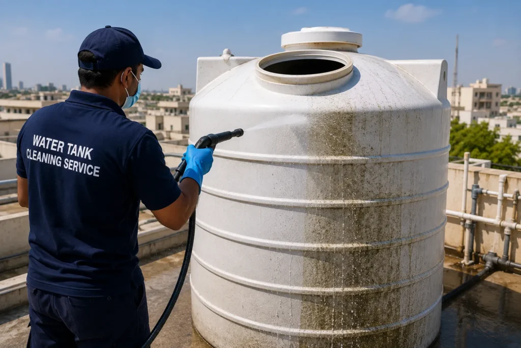 Water Tank Cleaning