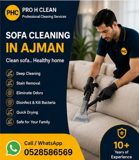 Sofa Cleaning in Ajman