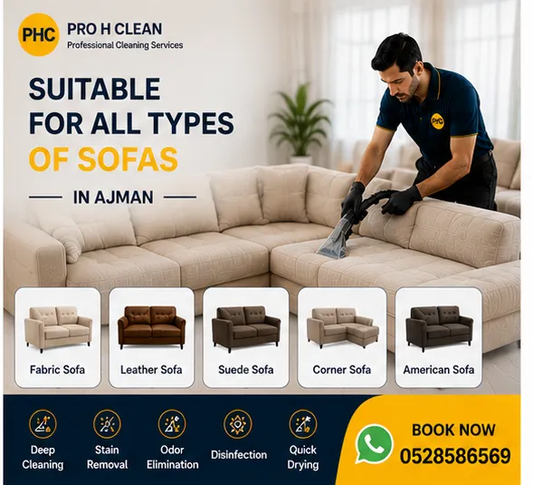 Sofa Cleaning in Ajman