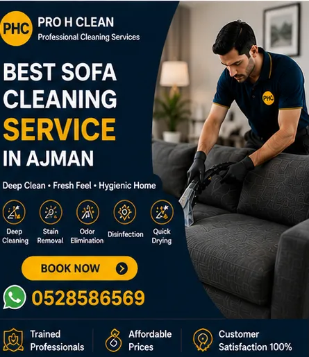 Sofa Cleaning in Ajman