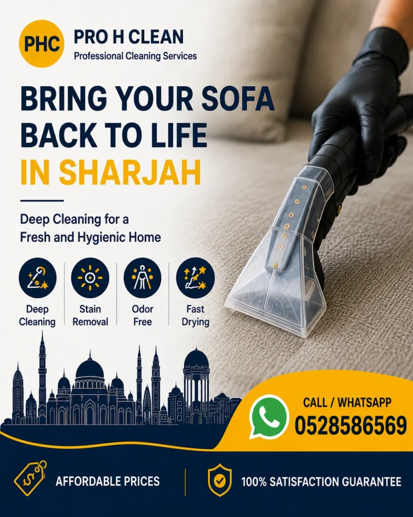 Sofa Cleaning in Sharjah