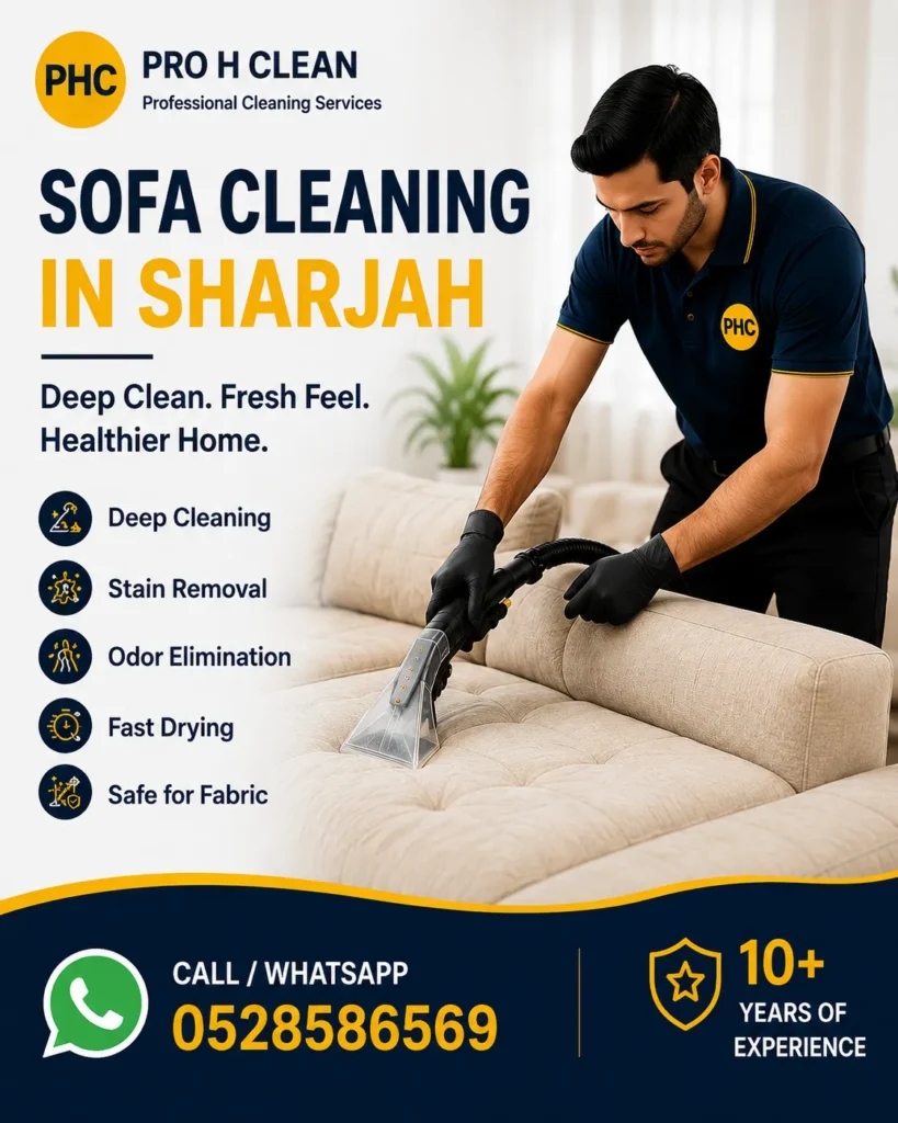 Sofa Cleaning in Sharjah