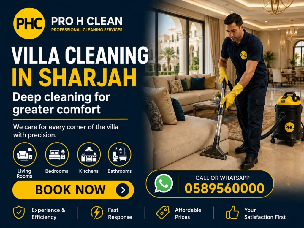 Villa Cleaning in Sharjah