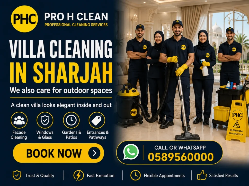 Villa Cleaning in Sharjah