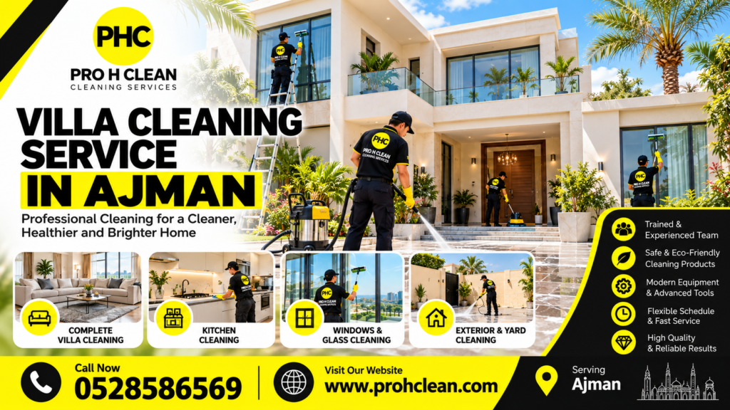 Villa Cleaning Service in Ajman