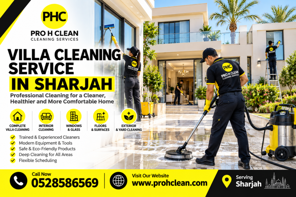 Villa Cleaning Service in Sharjah