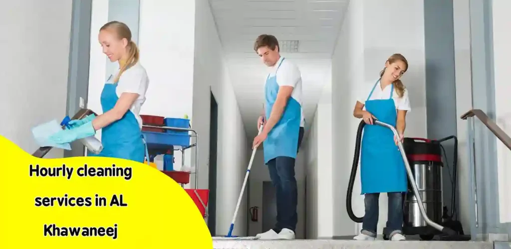 Hourly cleaning services in ALkhawaneej